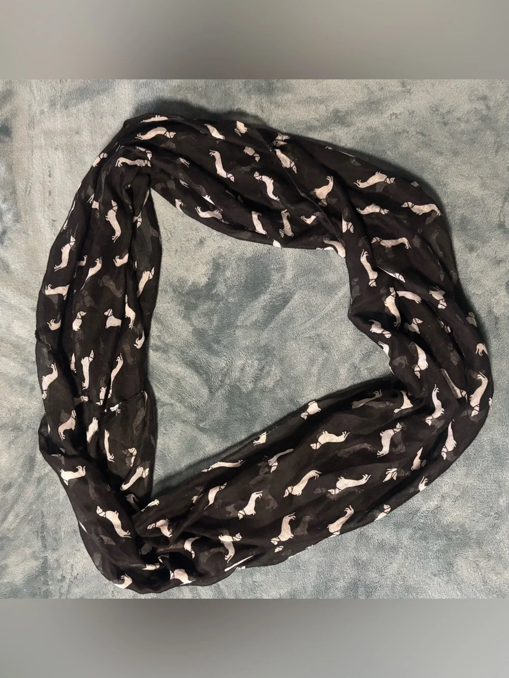 Dachshund Infinity Scarf